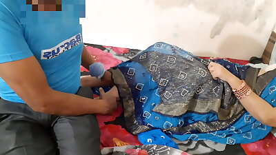 अवनी को तेल लगाकर देवरने चौद दिया